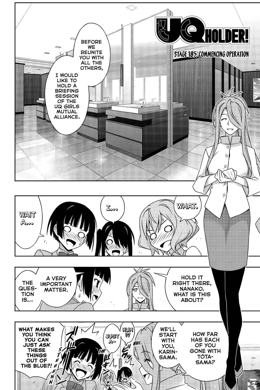 UQ Holder! Chapter 185 3